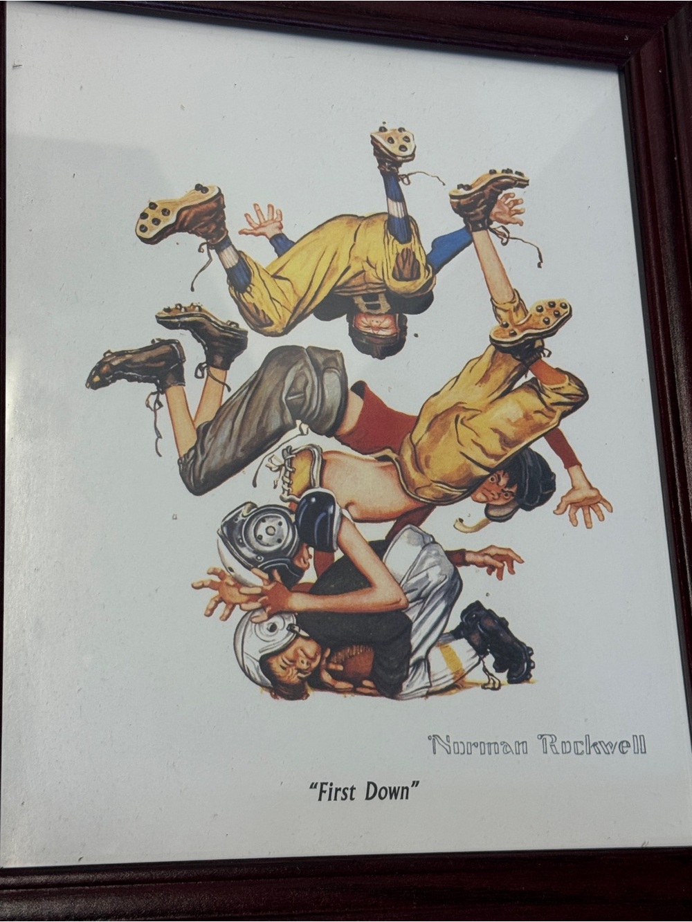 4 Prints of Norman Rockwell’s work. Never displayed - Picture 4 of 10